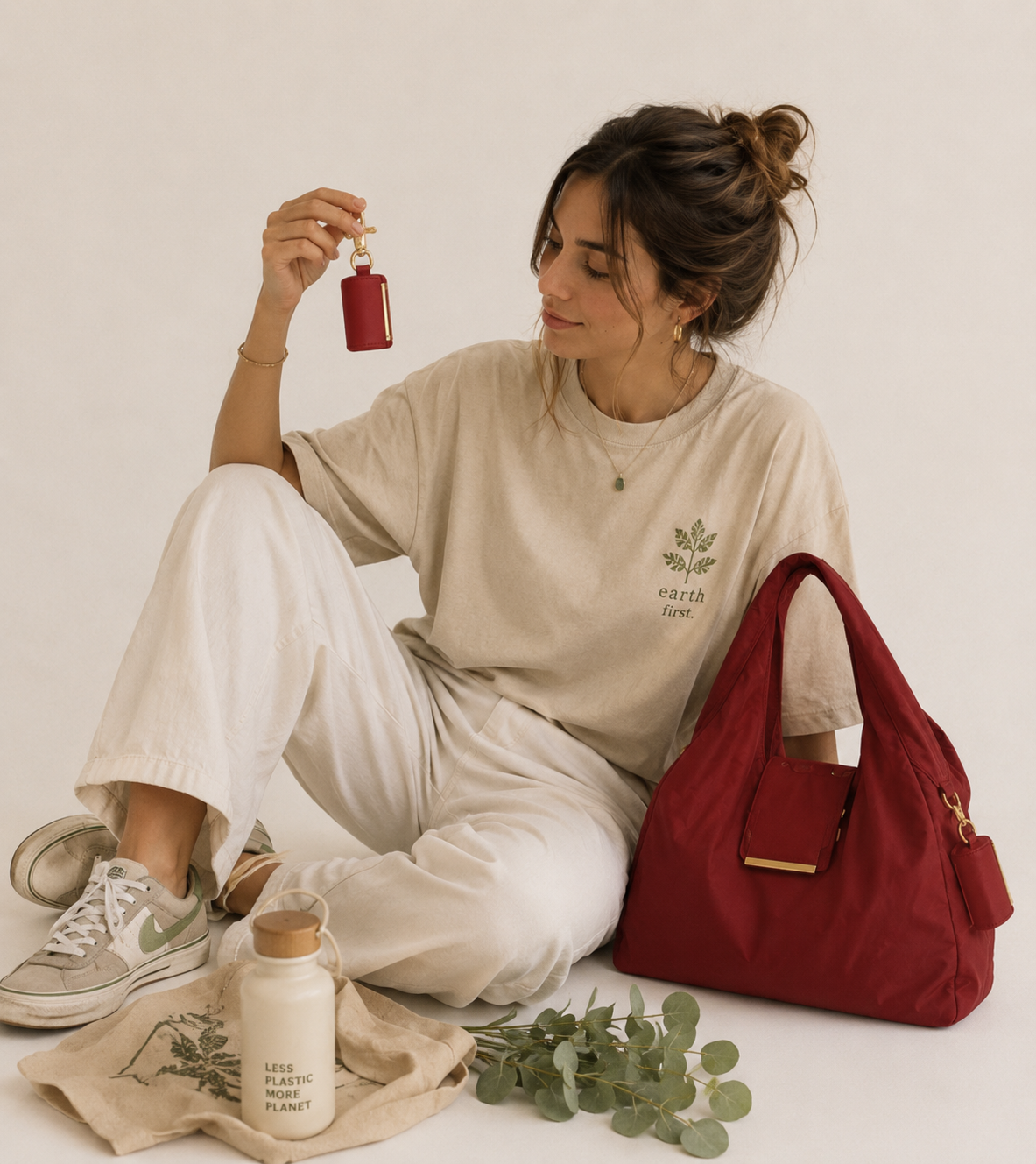 Eco-Friendly Sizable Keychain Tote